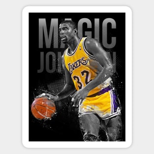 Magic Johnson Sticker